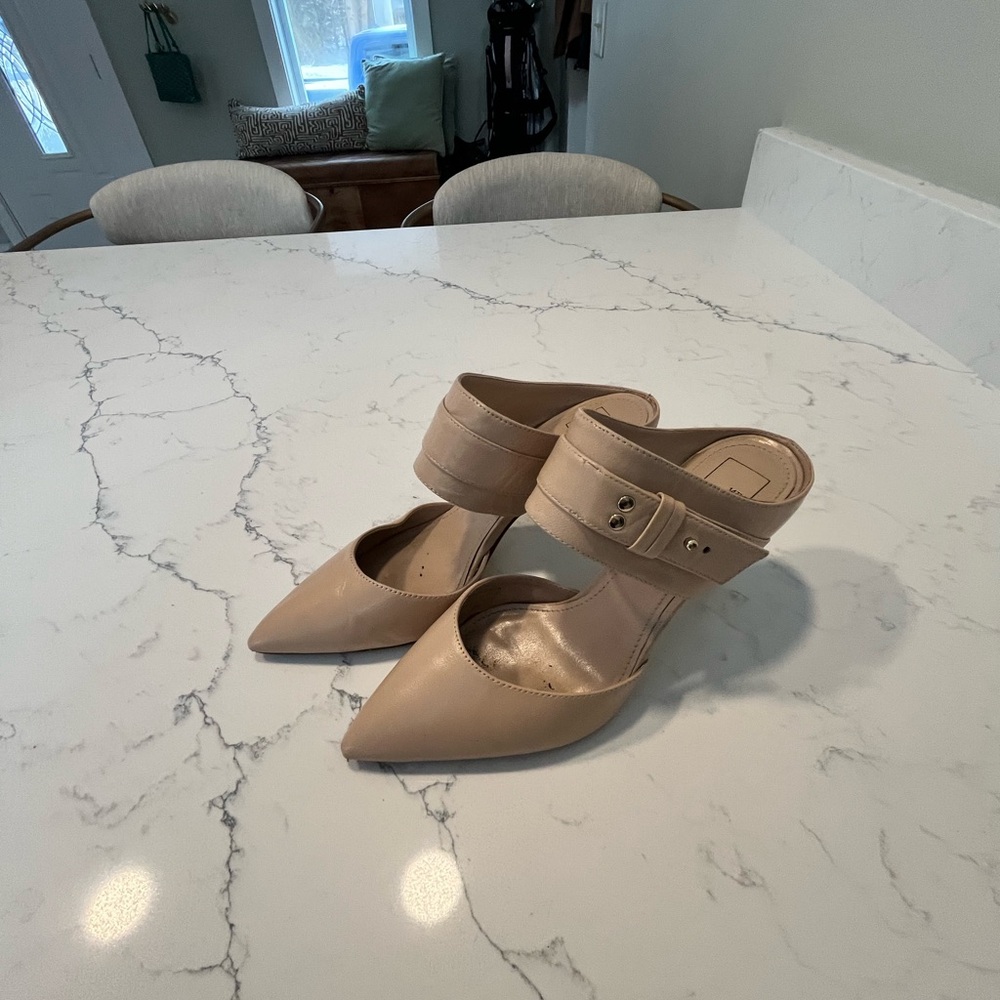 Elegant Beige Women's Mules